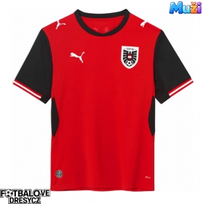 Rakousko Domácí Dres MS 2026 Krátký Rukáv